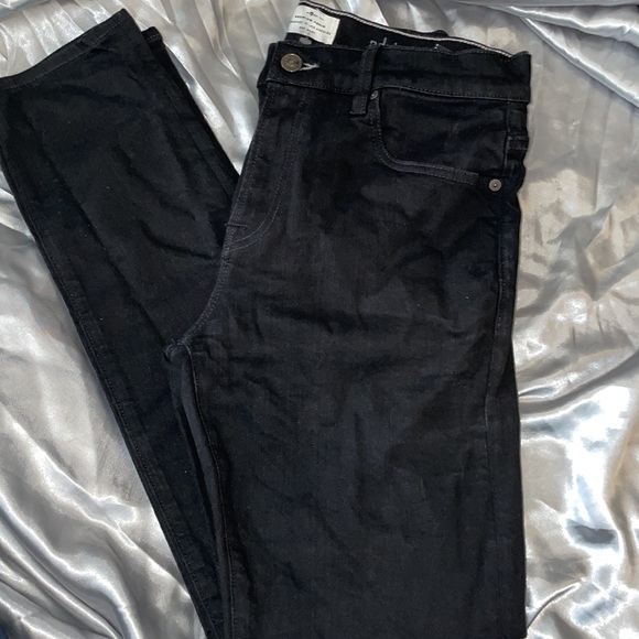 7 For All Mankind Adrien Black Jeans Size 31 - Picture 1 of 7